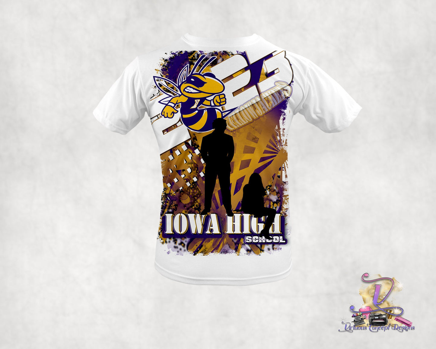 3D Graduation Shirt Template_12