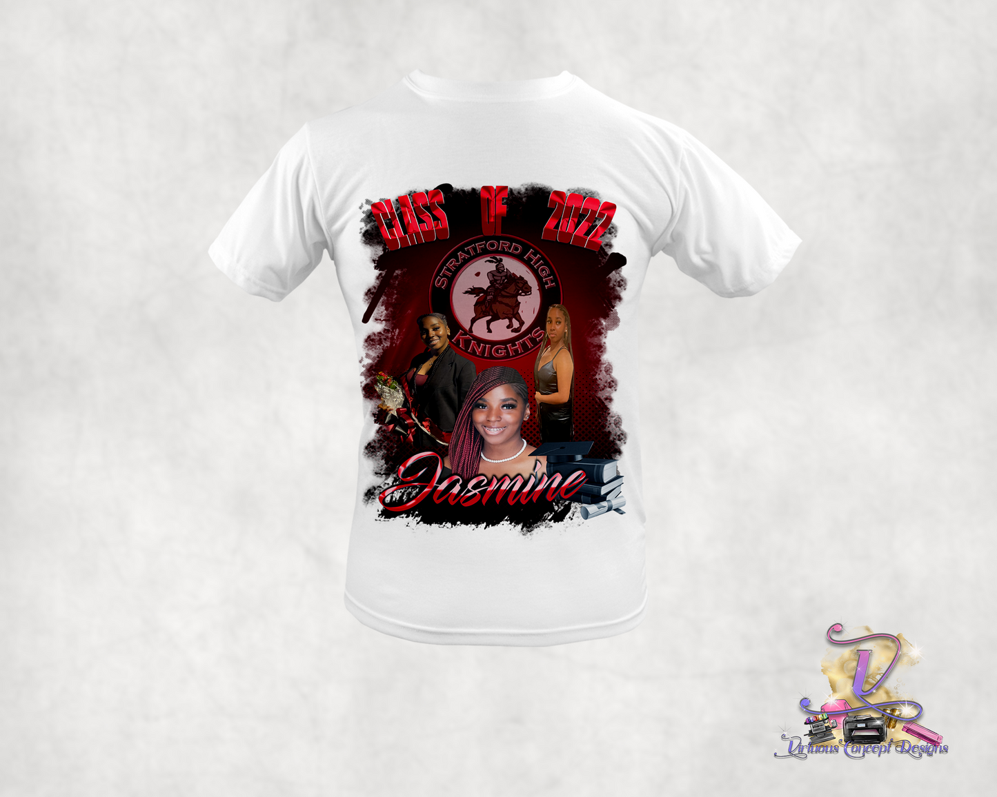 3D Graduation Shirt Template_5